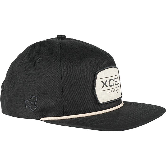 2024 Xcel Roped Twill Grandpa Hat MAHT2PA3 - Black